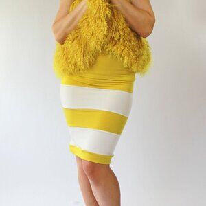 CITRUS BAMBOO MONGOLIAN VEST